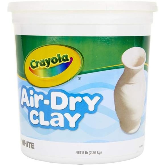 Air Dry Clay (5lb Bucket),Natural White ModelingClay for Kids,Sculpting Material - Picture 2 of 8